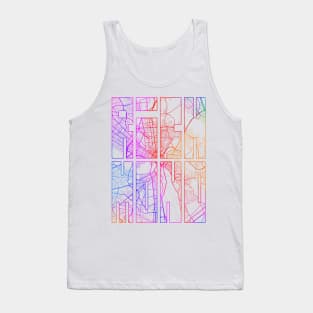 Richmond, USA City Map Typography - Colorful Tank Top